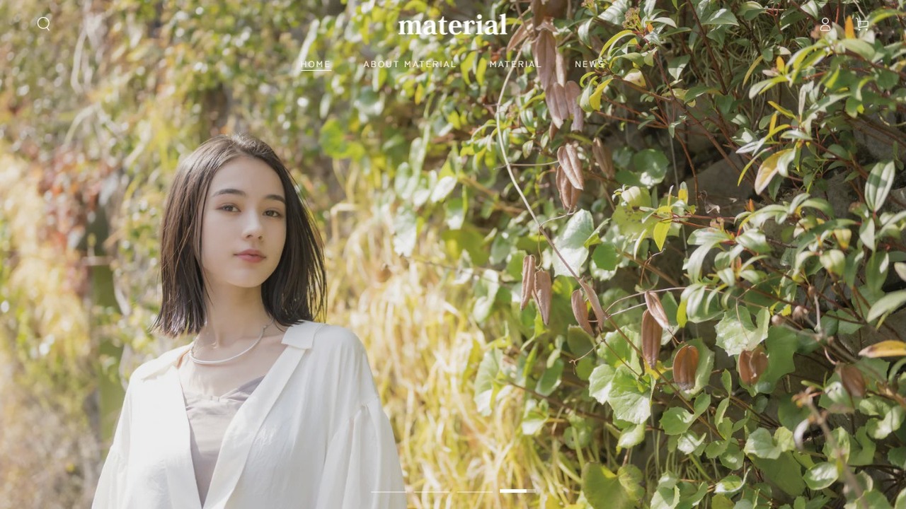 KINGDOM（material）オリジナルヘアケア EC サイト