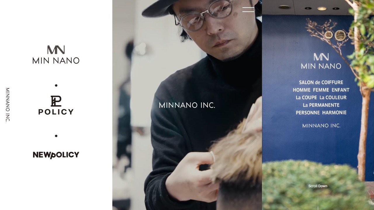 MIN NANO // POLICY 公式サイト